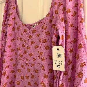 Cute Brand New Billabong sun dress with tags!! ☀️